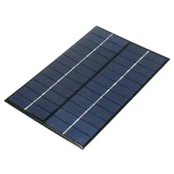 FULL-12V 4,2 Вт поликристаллического кремния панели солнечные портативный зарядное устройство на солнечных батареях DIY солнечный модуль