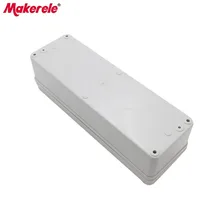Electronic Plastic Boxes Waterproof DIY Contentors Junction Box ABS Outdoor Electrical Box Cover Waterproof Wall Box waterproof abs plastic electronic box white case 6 size