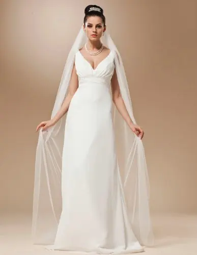 de novia de una capa para mujeres adultas, vestidos de novia de alta calidad, 3 metros de largo, 2018 - AliExpress Bodas y eventos