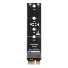 ALLOYSEED NVME адаптер карты M.2 до PCI-E3.0 1x высокоскоростной удлинитель M ключ NGFF конвертер карты Модуль Лидер продаж дропшиппинг