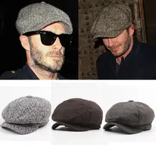 Мужской мальчик Гэтсби Newsboy кепка мужская плюща шляпа Гольф вождения плоский твид берет таксиста