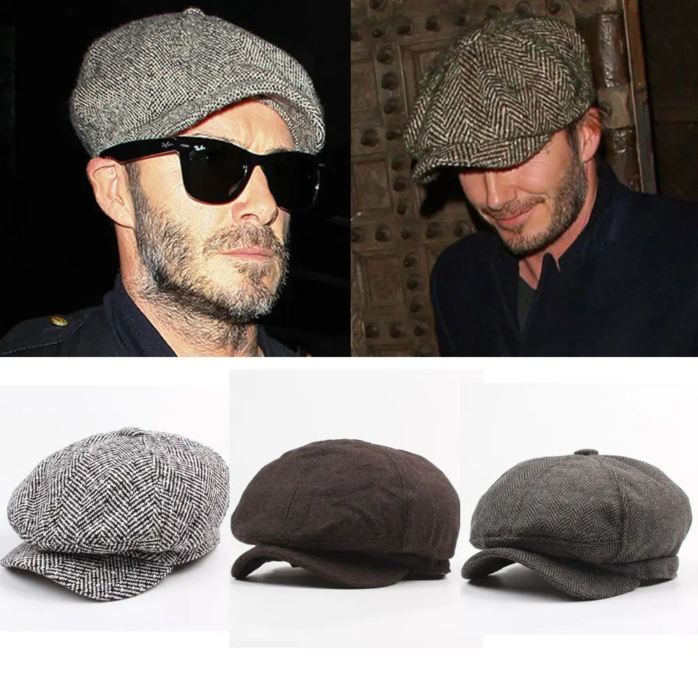 Suvimuga Gorro De Hombre Boina Newsboy Flat Ivy Gatsby Sombrero De Conducci/ón De Taxi De Moda