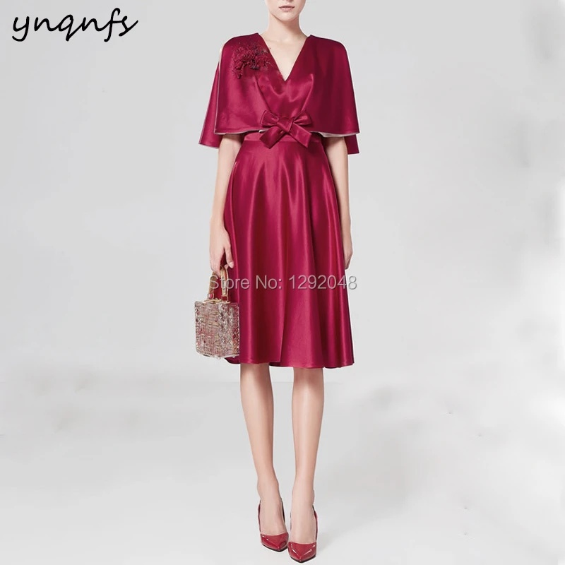 cocktail dress with shawl