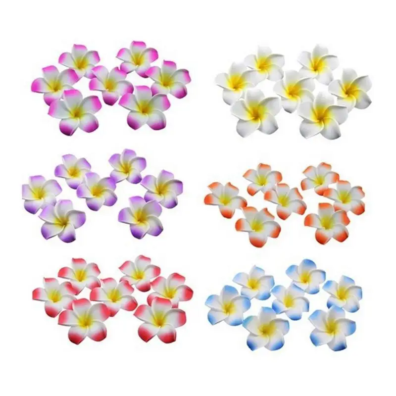 

Hawaiian PE Foam Artificial Flower Wedding Party Decoration Fake Egg Flower Warm Elegant And Sweet 20 PCS