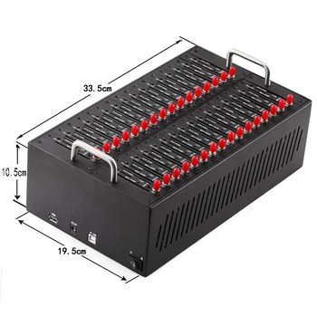 

32 port modem pool for gsm modem Wavecom Q24PLUS with USB interface