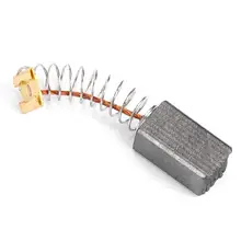 20 шт. Набор сменных угольных щеток для Электродвигатель генератор 6x7x13 мм