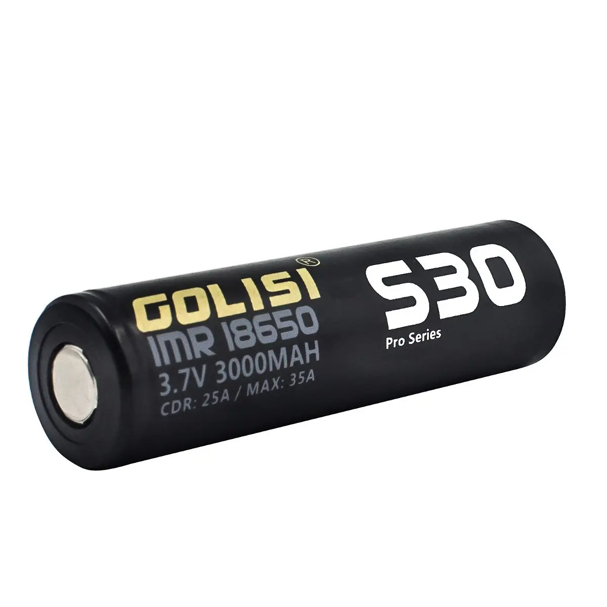 2 шт GOLISI S30 18650 3000 мАч 25А мощный E-CIG аккумулятор IMR 18650 для VAPE фонарик налобный фонарь Игрушка