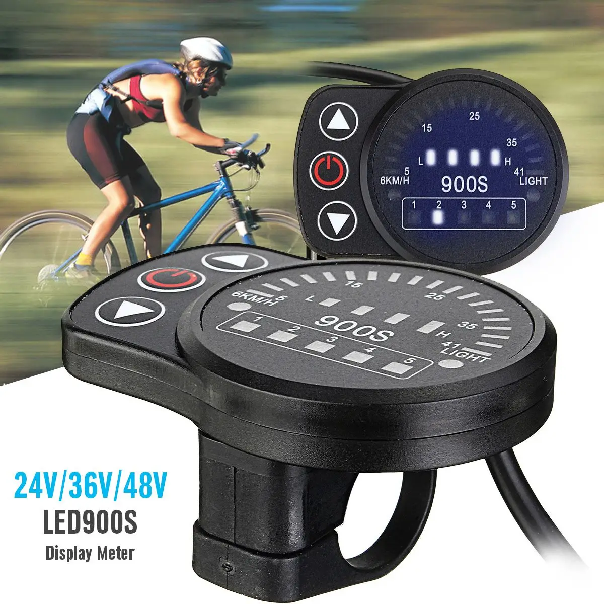 Ebike LED display Electric Bicycle Control Panel Electric Scooter
