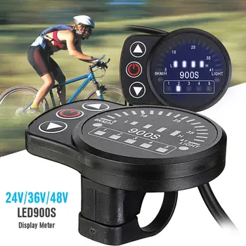 

Ebike LED display Electric Bicycle Control Panel Electric Scooter Display Meter intelligent 24V/36V/48V KT-LED900S Bike