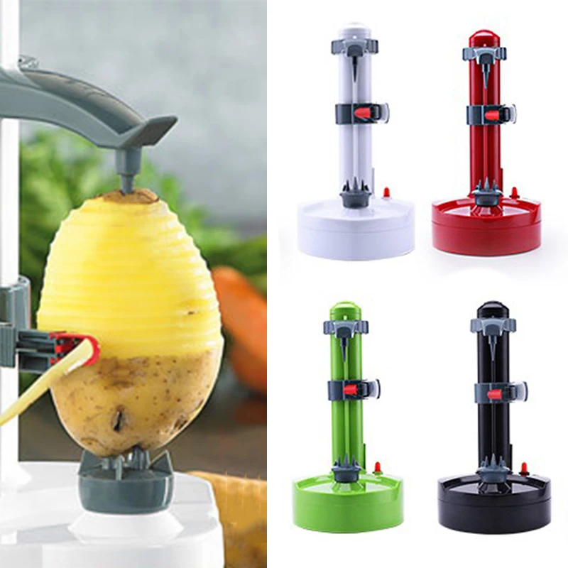 

Electric Fruit Potato Vegetable Skin Peeler Quick Peeler Safe Peeling evenly