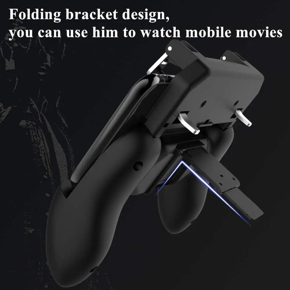 All-in-One Mobile Game PUBG Controller Free Fire PUGB Mobile Joystick Gamepad Metal L1 R1 Button for iPhone Gaming