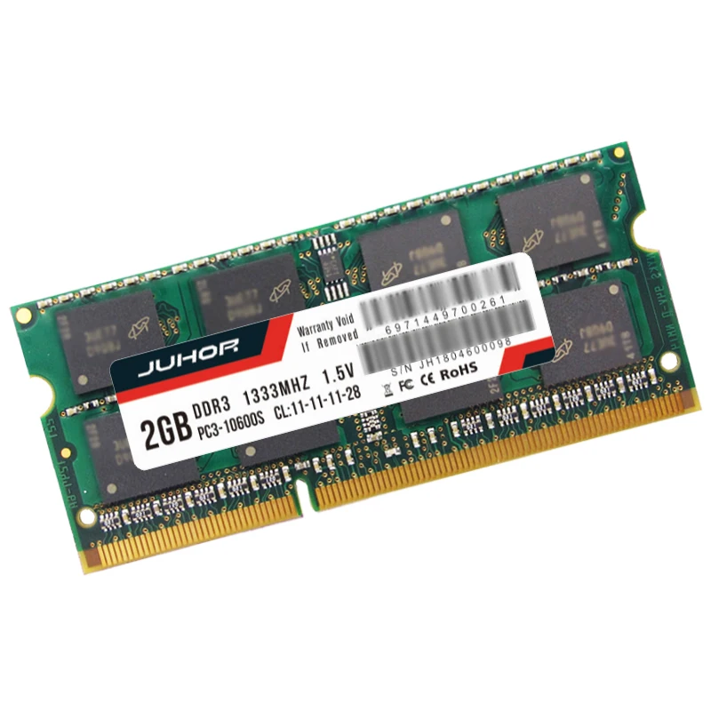 Juhor Ddr3 2G 1,5 V 204 Pin Ram память для ноутбука