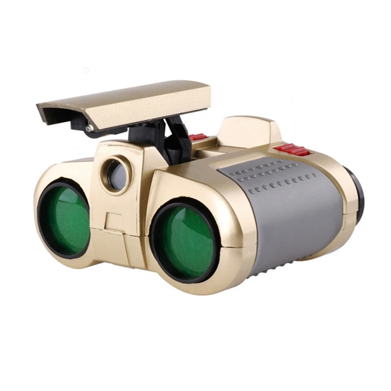 

4x30 Night Vision child kids binoculars Telescope Dual Scope Surveillance Binoculars Pop-up Light