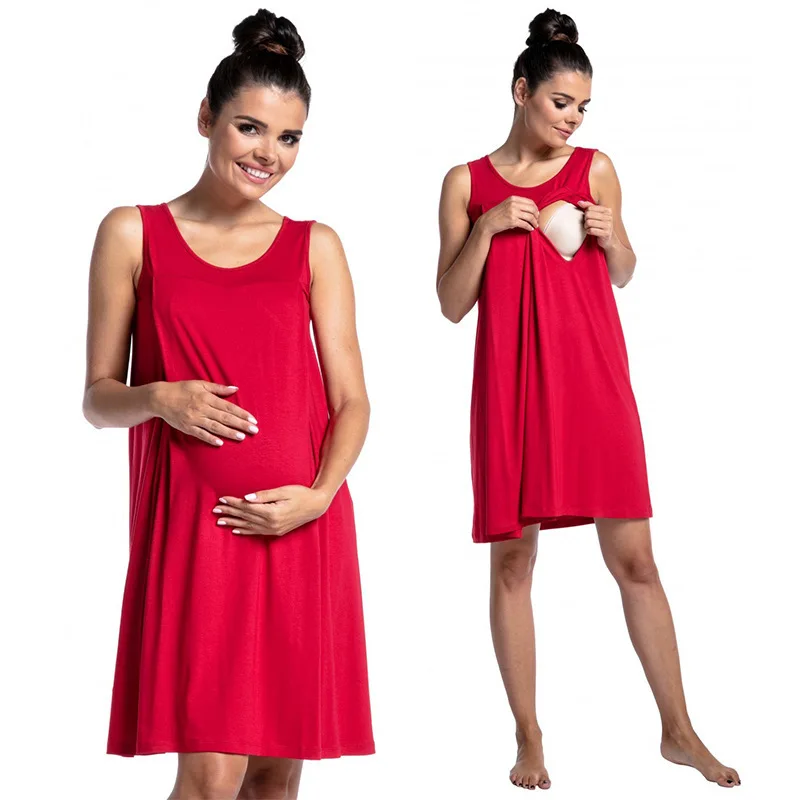 ENXI/платья для кормящих матерей; Новинка; элегантное платье с круглым вырезом размера плюс; платье для беременных; Одежда для беременных женщин