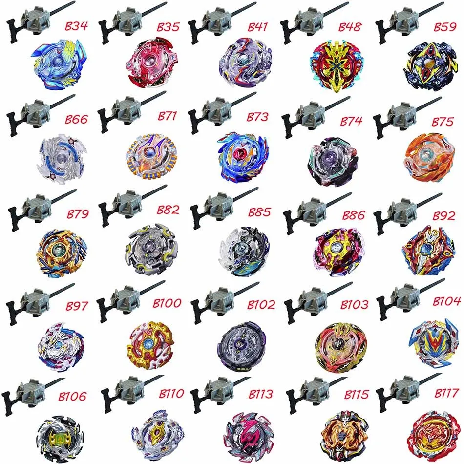 Beyblade Burst Toys B 117 115 113 120 bables бейблэйд burst Metal Fusion Бог Прядильный механизм Bay лезвия