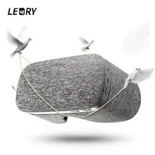 LEORY 5,5 дюймов ткань VR очки bluetooth легкие дышащие аппаратные ускорения VR 3D очки с USB tf-картой WiFi 4 KOutput