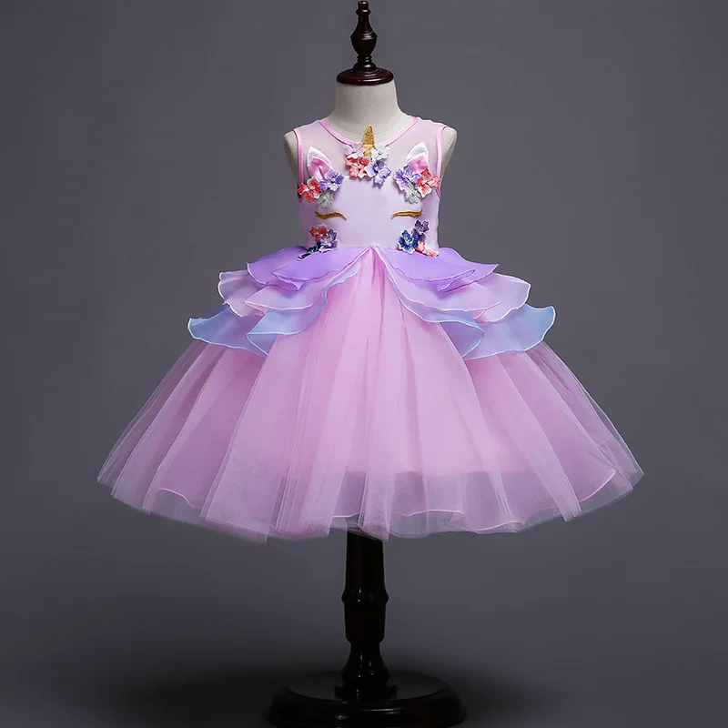 

Godier Girlsteenager Dress Girl 5 6 7 8 Party Princess Dress Flamingo Costume Beauty And The Beast Clothes