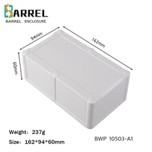 161,5*94*60 мм IP68 водонепроницаемый распределительная коробка пластиковая коробка для АБС проекта корпуса DIY тестирование управление приборами oulet поле