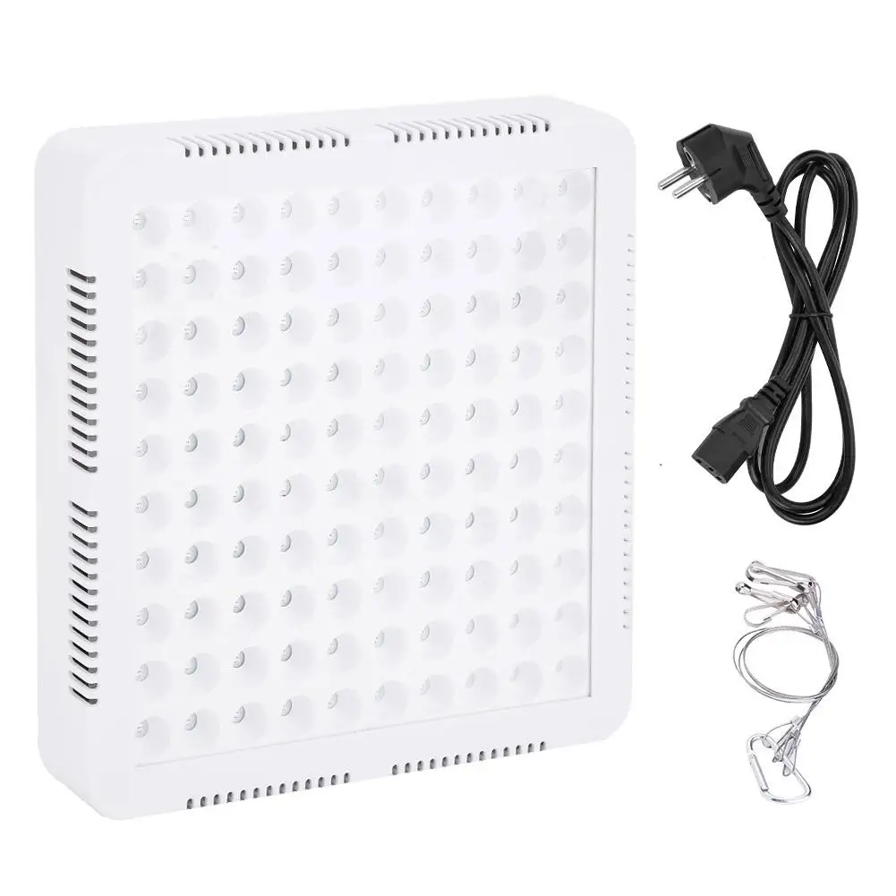 85 264V 100LED 300W Grow Light полный спектр лампа для гидропоники комнатные растения цветы ЕС