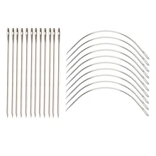 24 шт C& I Форма удлинители клей для волос тянущий крюк иглы