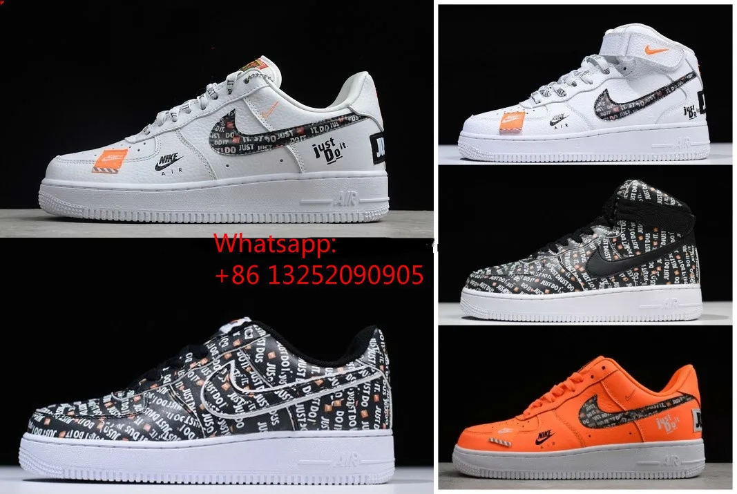

2019 Air Force 1 07 Lv8 Jdi Just Do It Af1 One Mens Women High Low Sneakers Shoes