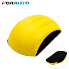 FORAUTO ручной шлифовальный блок авто Уход Автомобильная переработанная палитра лаков для шлифовального диска мышь в форме подложки автомобильный полировщик