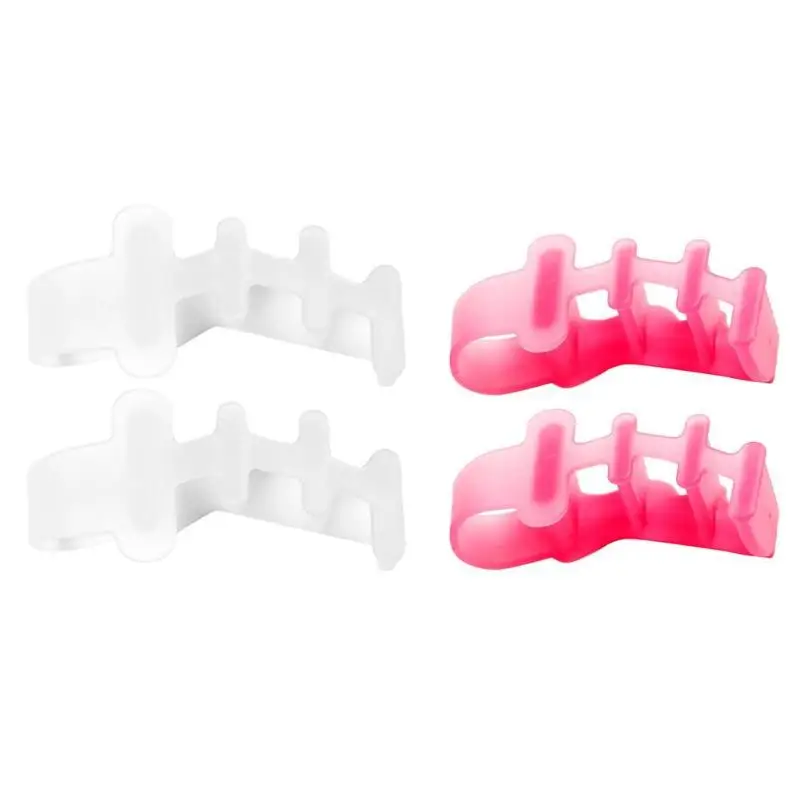 

Silicone Gel Foot Pedicure Toe Separator Brace Hallux Valgus Correction