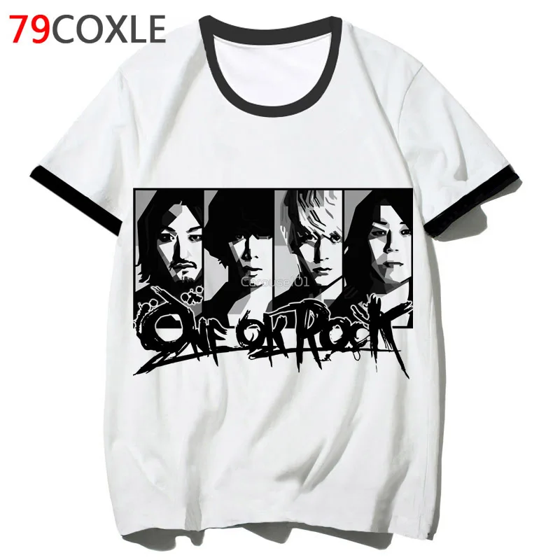 

one ok rock t shirt t-shirt clothing streetwear male tee men hop 2019 tshirt for top funny hip harajuku school F2741