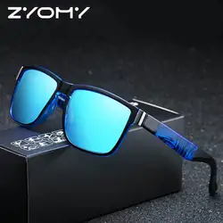 Фирменный дизайн Для мужчин поляризационные солнцезащитные очки водителя оттенков мужской Винтаж солнцезащитные очки для мужчин Spuare