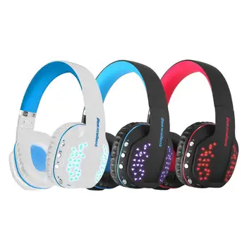 

Beexcellent Bluetooth Wireless Headset Collapsible Noise Reduction Headphone Q2 Bass Stereo Headphones Black