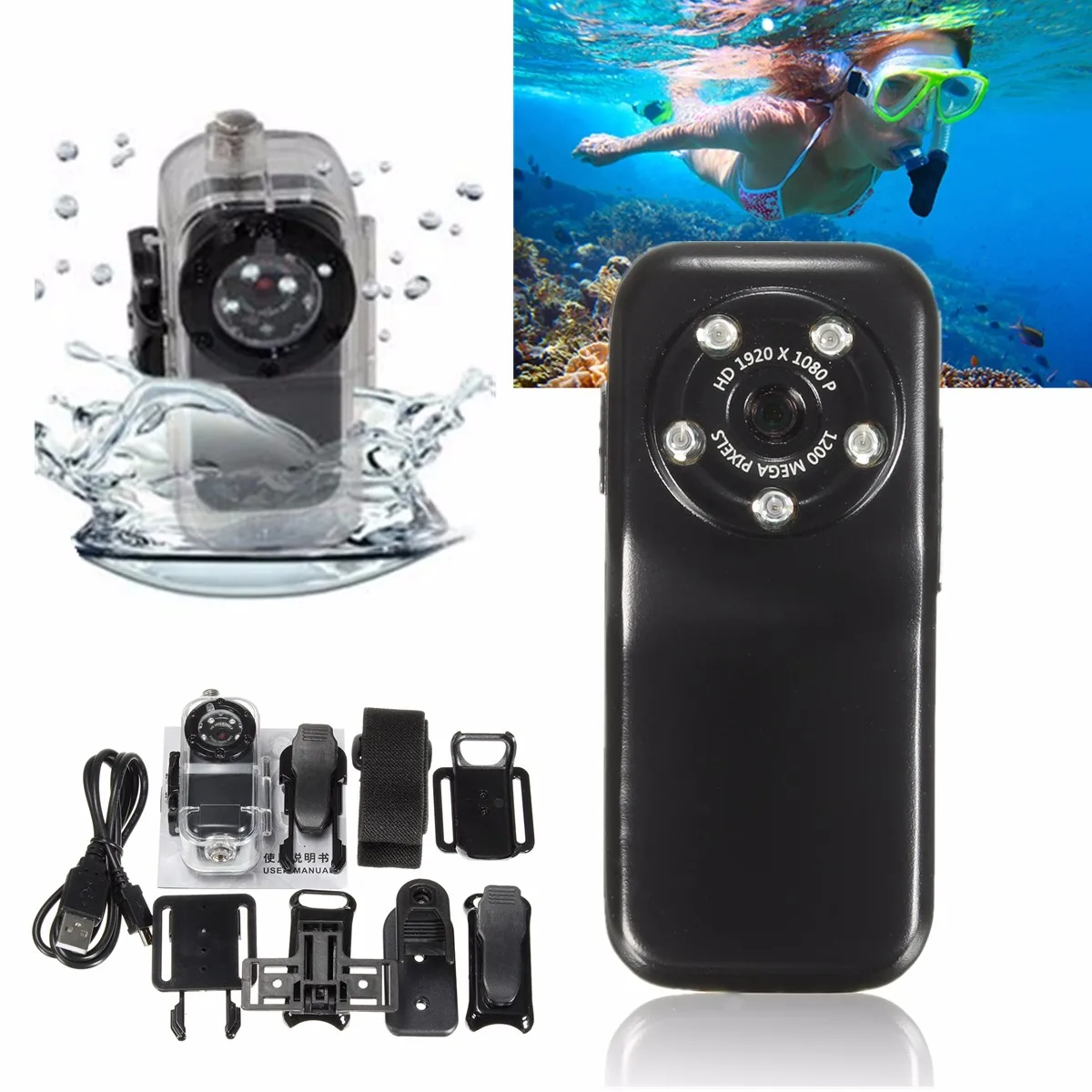 HD mini Camera small cam 1080P Sensor Night Vision Camcorder Micro video Camera DVR DV Motion Recorder Camcorder