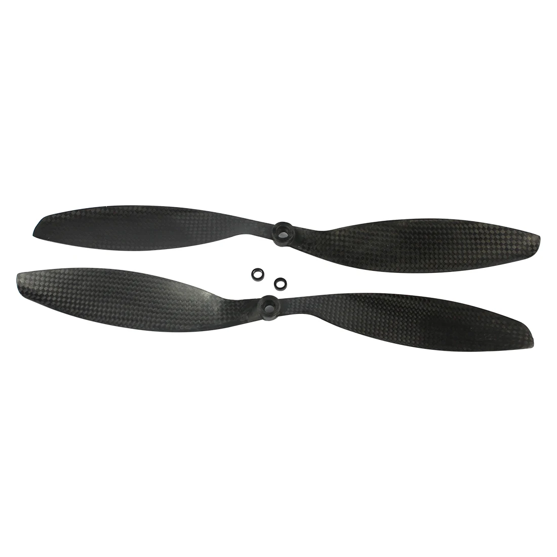 F05302 1pair 12x3.8 3K Carbon Fiber Propeller CW CCW 1238 CF Props For RC Quadcopter Hexacopter Multi