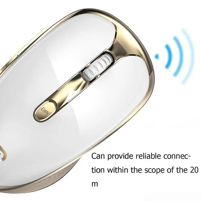 2 4 GHz 1600 точек/дюйм портативная беспроводная мышь с кнопками USB 15m поддерживает