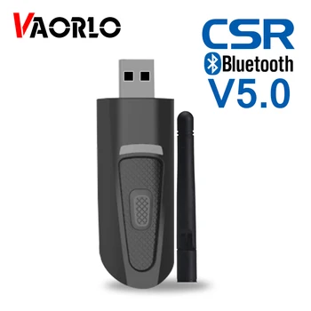

NEWEST APTX CSR Bluetooth Transmitter V5.0 Low Latency Multipoint Audio Wireless Adapter USB 3.5mm Wireless Adapter For TV PC
