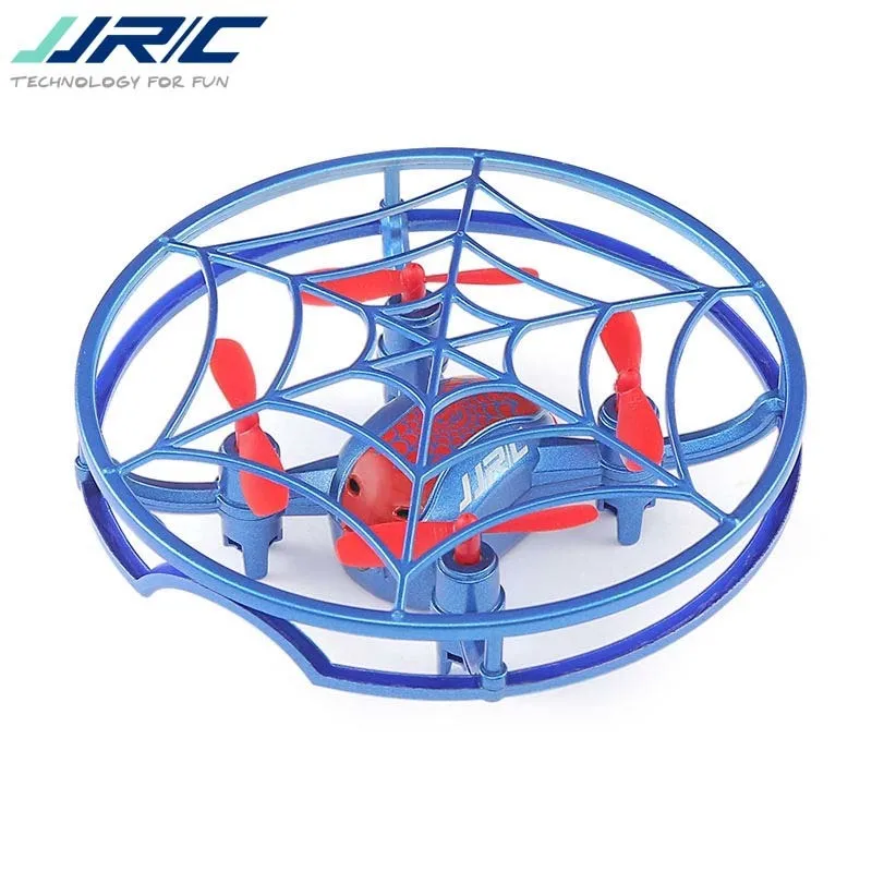 

2018 New Hot JJRC H64 For Spiderman G-Sensor Control Voice Prompt Altitude Hold Mode RC Drone Quadcopter Blue Red ZLRC