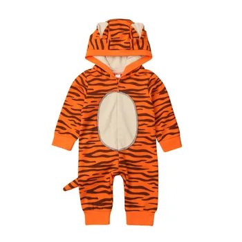 

Children Fashion Cute Newborn Baby Boy Girl Tiger Romper Cotton Party Holiday Clothes Costume One-Pieces Boys Girls Rompers
