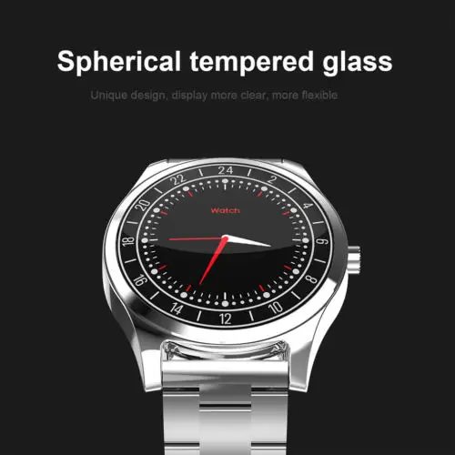 Bluetooth Smart Business Watch Heart Rate Blood Pressure Monitor For iOS Android Unisex Smart Watches Digital Wristwatches
