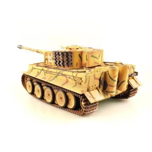 Trumpeter 00808 1/16 2 4G RC Tiger I Desert Battle Tank модель электрического бронированного танка с
