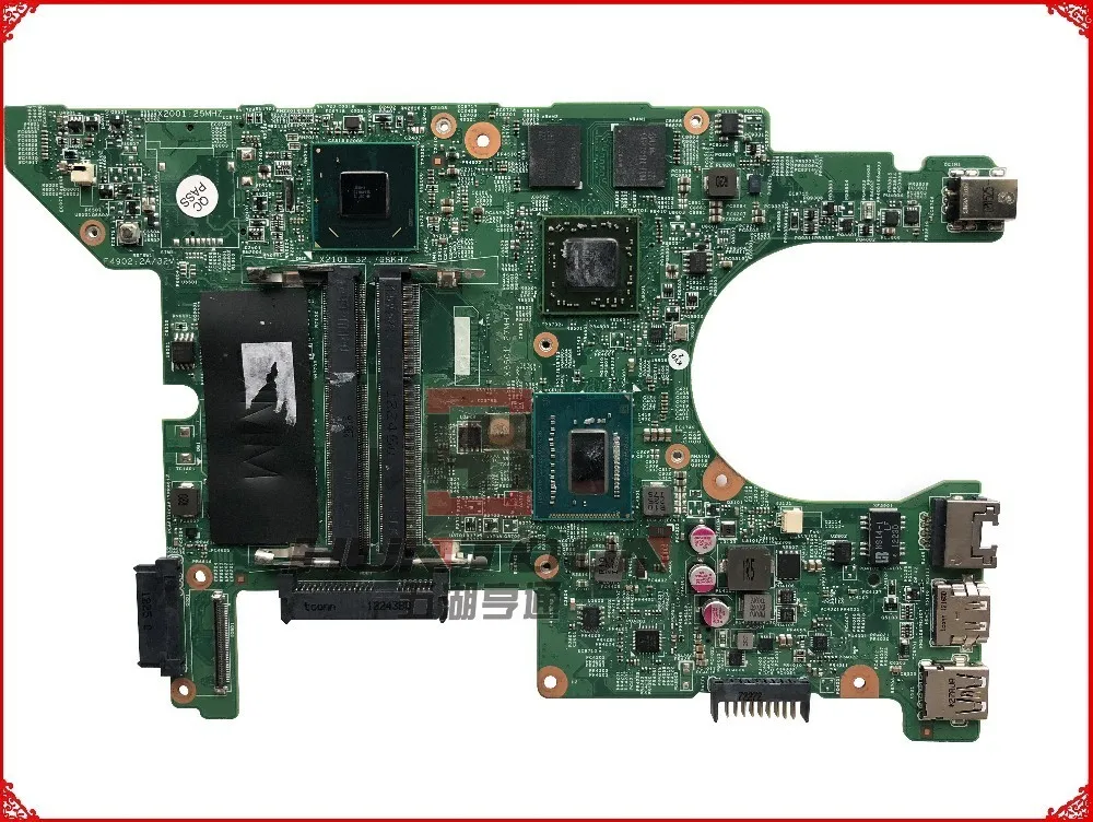 Натуральная CN 028F69 материнская плата для Dell Inspiron 5423 основная 28F69 SR0N9 I7 3517U DDR3L HD7670M 2