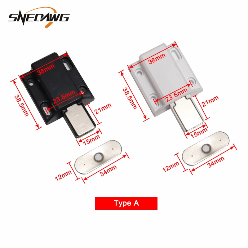 Магнитный дверной замок, двойной или одинарный Дверной доводчик, дверной замок для шкафа, защелкивающийся, магнитный замок для шкафа, шкаф