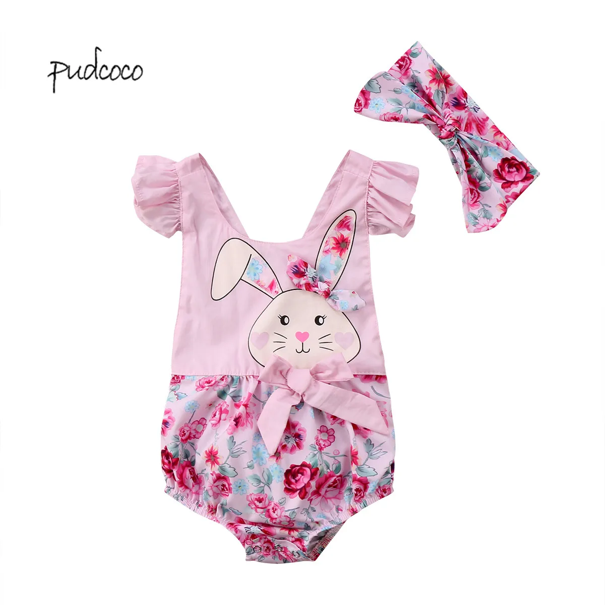 Новый бренд Pudcoco Одежда для новорожденных девочек Цветочный стиль | Мать и
