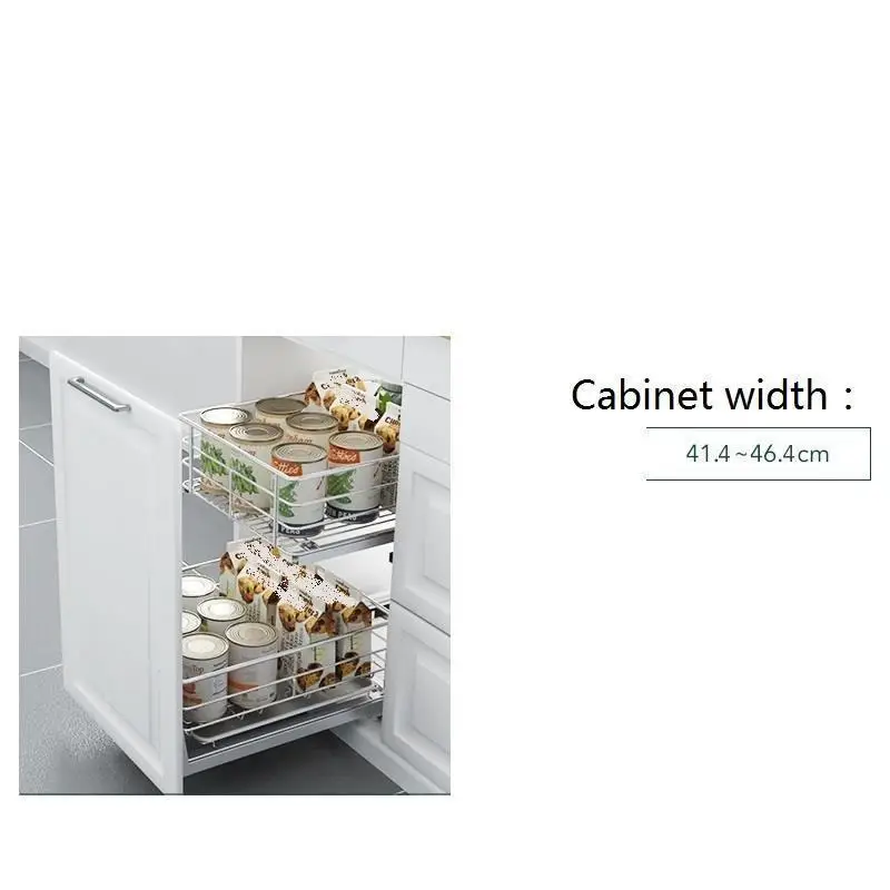 Corredera Alacena Keuken Almacenaje Armario Platos Органайзер из нержавеющей стали Cocina кухонный шкаф