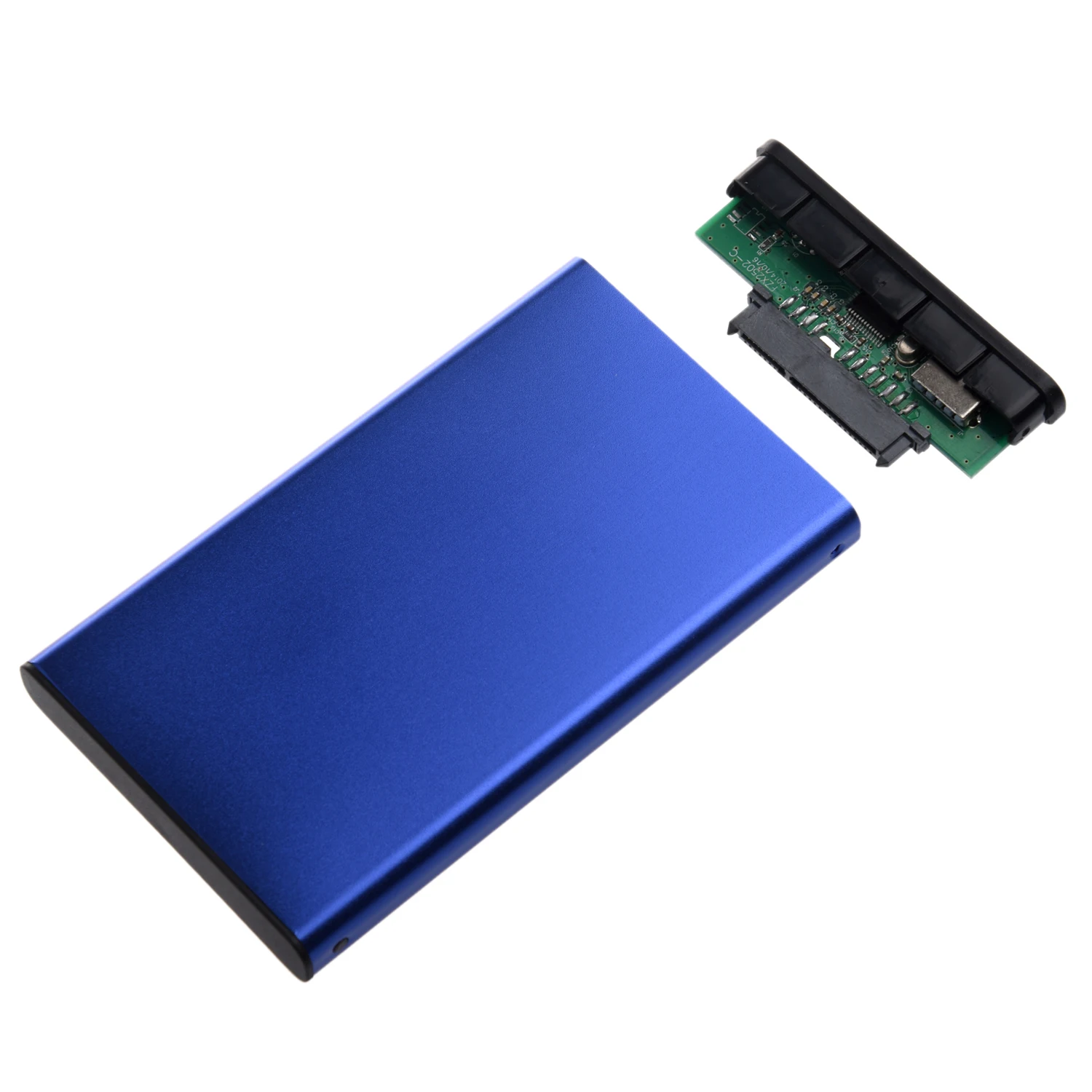 USB 2,0 Внешний 2," IDE HDD корпус чехол синий для ноутбука