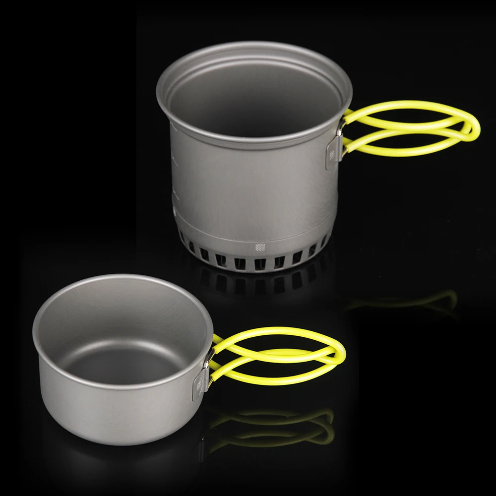 0.75L Outdoor Camping Pot Bowl Set Ultralight Camping Cookware Hiking