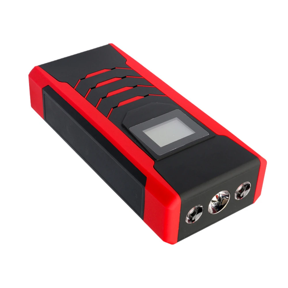 12000mAh 12V Car Jump Starter Car Emergency Start Power Multi-function Mobile Battery Car Interior Portable Charger JumpStarter