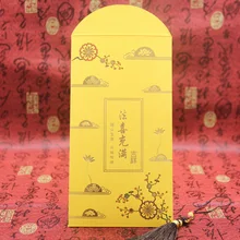 5 шт творческий год золотой Будда красный конверт