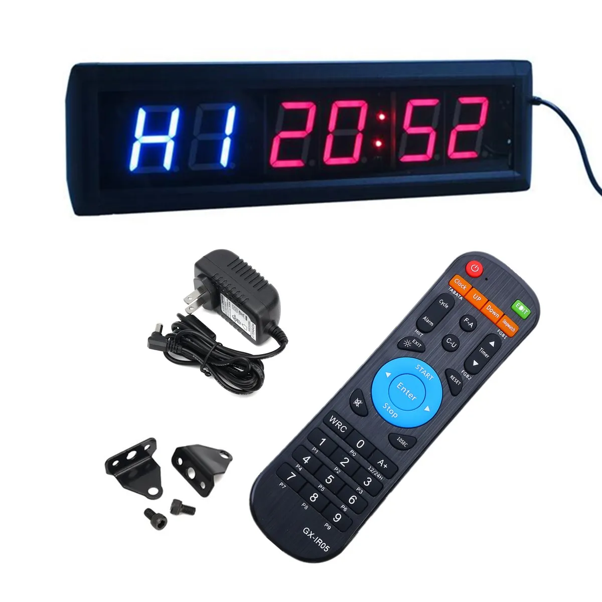

Multifunctional CrossFit Timer Programmable LED Interval Timer For EMOM Tabata