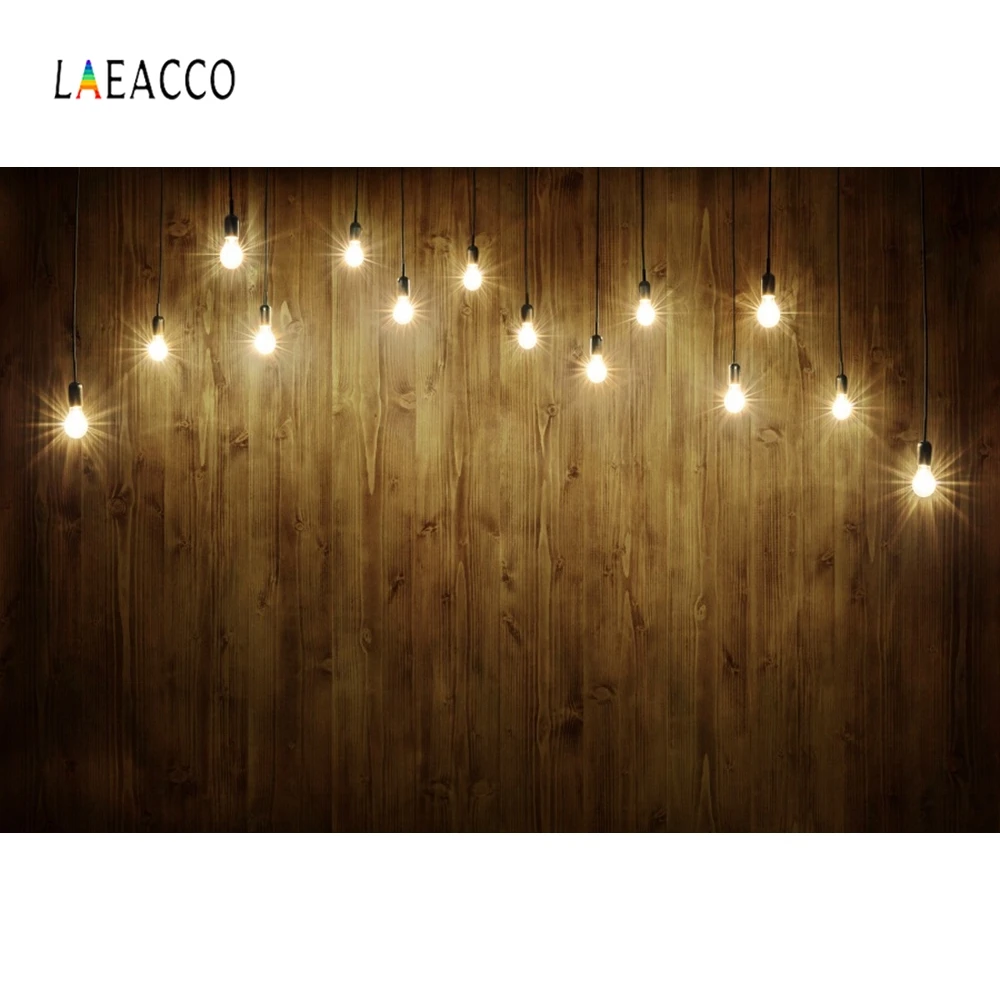 

Laeacco Gradient Color Light Bulb Backdrop Portrait Photography Backgrounds Customized Photographic Backdrops For Photo Studio