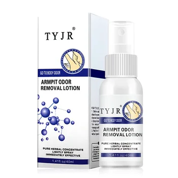 

40ml Natural Armpit Deodorant Odor Removal Lotion Antiperspirant Deodorant For Men And Women