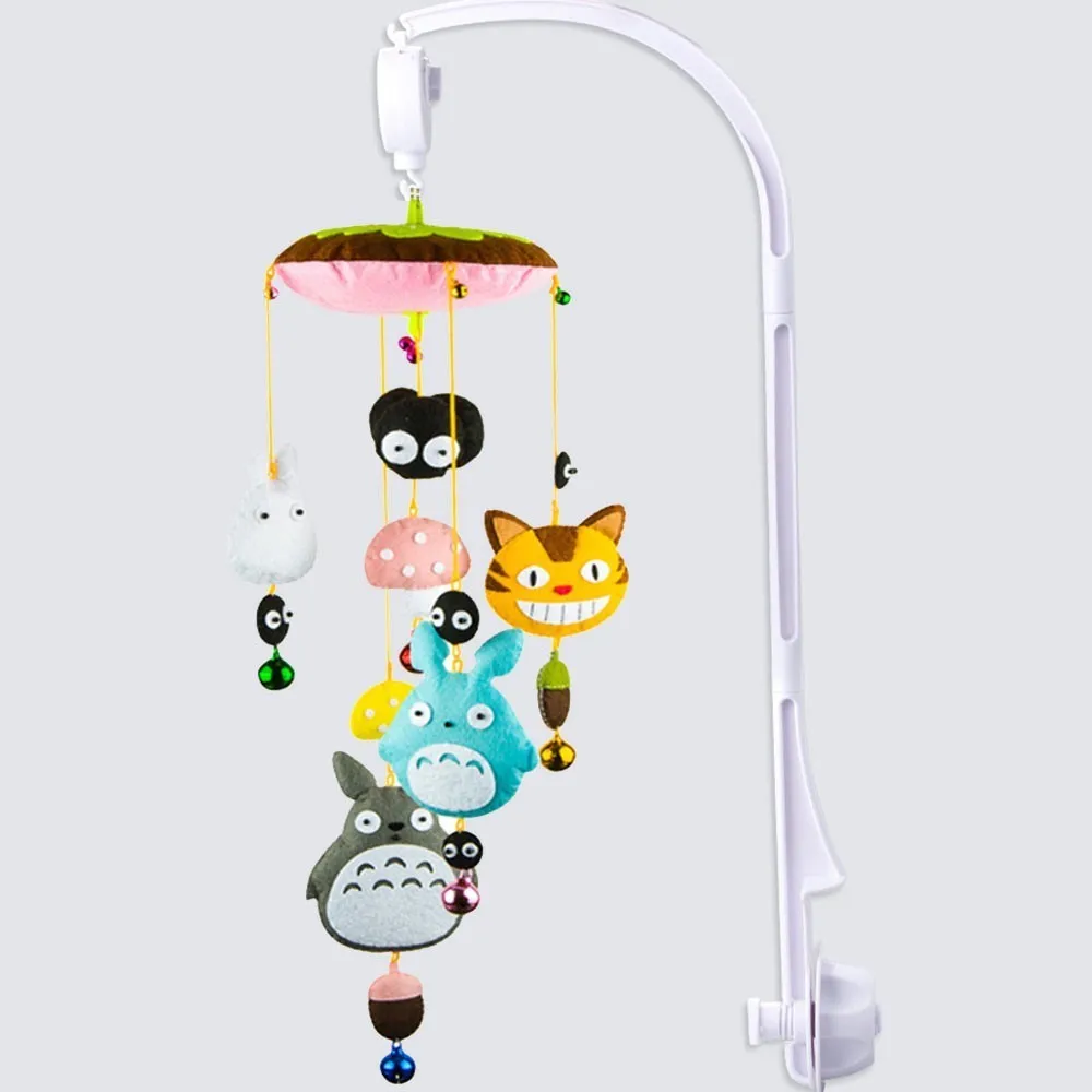 Cartoon Diy Bed Bell Toy Mom Handmade Toys For Baby Rotating Baby